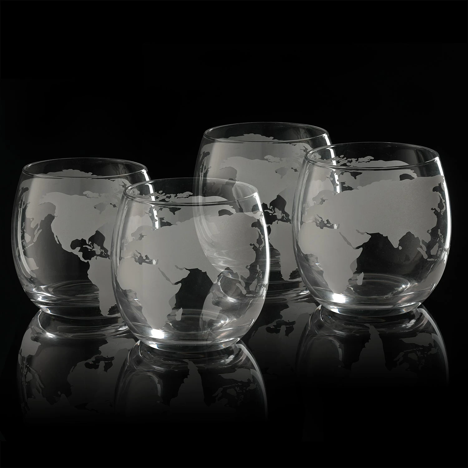 Etched World Globe Glasses 10 Oz -Set Of 4 By The Wine Savant, Wine, Whiskey, Scotch, Vodka Water Or Juice Old Fashion Glasses, World Glasses Etched Globe 1 Etched World Globe Glasses 10 Oz -Set Of 4 By The Wine Savant, Wine, Whiskey, Scotch, Vodka Water Or Juice Old Fashion Glasses, World Glasses Etched Globe
