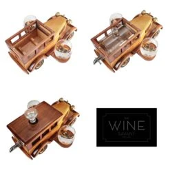 (CANADA ONLY) Vintage Car Decanter And Glasses Set -Refined Spirits Store 020 0d4c7e7c 18a4 4c36 b71c 43dd18532f55