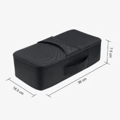 Wine Suitcase For Airplanes 12 Bottle, With Wine Carrier Cases Bags, Black Luggage Carrier With TSA Approved Lock And Removable Inserts To Carry Wine Liquor Alcohol During Travel, Gift For Wine Lovers -Refined Spirits Store 160941704882313 .pic 1