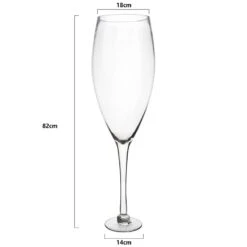 Worlds Largest Giant Wine Glass - Huge 32 Inches, 3.7 Gallons, Mega Pint, Huge Stemware, Clear Decorative Hand Blown Glassware, Large Novelty Stemware/Champagne Magnum Chiller, Oversized XL Goblet 6 Worlds Largest Giant Wine Glass - Huge 32 Inches, 3.7 Gallons, Mega Pint, Huge Stemware, Clear Decorative Hand Blown Glassware, Large Novelty Stemware/Champagne Magnum Chiller, Oversized XL Goblet -Refined Spirits Store 31U2bvVCe7L