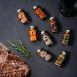 Large Gourmet Smokehouse BBQ Spice Rub Set Grilling Gift Set, 1.25oz Each- Spice Set & Seasonings - Father Gift Dad Gifts - Barbecue Cookout - Flavors Includes Smoky Chipotle, Dry Rub, Pack Of 20 -Refined Spirits Store 3 1 3 scaled