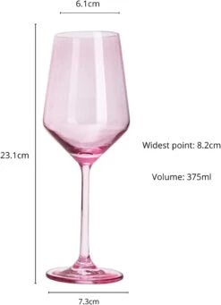 Colored Wine Glass Set,12 Oz Glasses Set Of 6, Unique Italian Style Tall Stemmed For White & Red Wine, Water, Margarita Glasses, Color Tumbler, Gift, Viral Beautiful Glassware (Blush Pink) 11 Colored Wine Glass Set,12 Oz Glasses Set Of 6, Unique Italian Style Tall Stemmed For White & Red Wine, Water, Margarita Glasses, Color Tumbler, Gift, Viral Beautiful Glassware (Blush Pink) -Refined Spirits Store 41M5D9YhyFL. AC SL1300