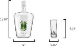 (AUSTRALIA ONLY) Tequila Decanter Set With Agave Decanter And 6 Agave Shot Glasses 16 (AUSTRALIA ONLY) Tequila Decanter Set With Agave Decanter And 6 Agave Shot Glasses -Refined Spirits Store 41Wm1GhBYBL. AC SL1200