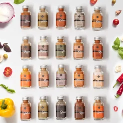 Large Gourmet Smokehouse BBQ Spice Rub Set Grilling Gift Set, 1.25oz Each- Spice Set & Seasonings - Father Gift Dad Gifts - Barbecue Cookout - Flavors Includes Smoky Chipotle, Dry Rub, Pack Of 20 -Refined Spirits Store 4 1 2 scaled