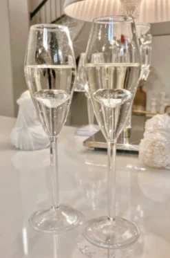 Champagne Flute Glassware | Set Of 2, 7.8 OZ | Diamond Stemmed Glass, Gift For Her -Refined Spirits Store 4b9fa312 e36a 49c3 84a1 2c5e79be9a9a 2