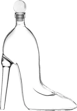 Heel Stiletto High Heels Shape Decanter Whiskey And Wine Decanter With Stopper - Handcrafted High Heel Decanter For Wine Liquor Rum Bourbon Tequila, Elegant Decanter Gifts For Women - Copyright Design -Refined Spirits Store 510ISUBW9TL. AC SY741