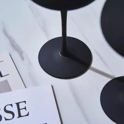 Matte Black Crystal Wine Glass - Set Of 2 - Gift For Her, Him, Friend - Large 20 Oz Glasses, Unique Italian Style Tall Drinkware - For Red & White, Colored Glassware - Gothic, Wedding, Halloween 9 Matte Black Crystal Wine Glass - Set Of 2 - Gift For Her, Him, Friend - Large 20 Oz Glasses, Unique Italian Style Tall Drinkware - For Red & White, Colored Glassware - Gothic, Wedding, Halloween -Refined Spirits Store 51GMyXSoFnL. AC SX522