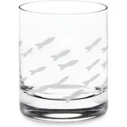 Fish Old Fashion Drinking Glasses, Fish Glasses For White And Red Wine, Water Or Whiskey, By The Wine Savant, Each Glass Is Individually Sand Etched - Fish Wine Glasses -Refined Spirits Store 51owYISDjKL. AC SL1500