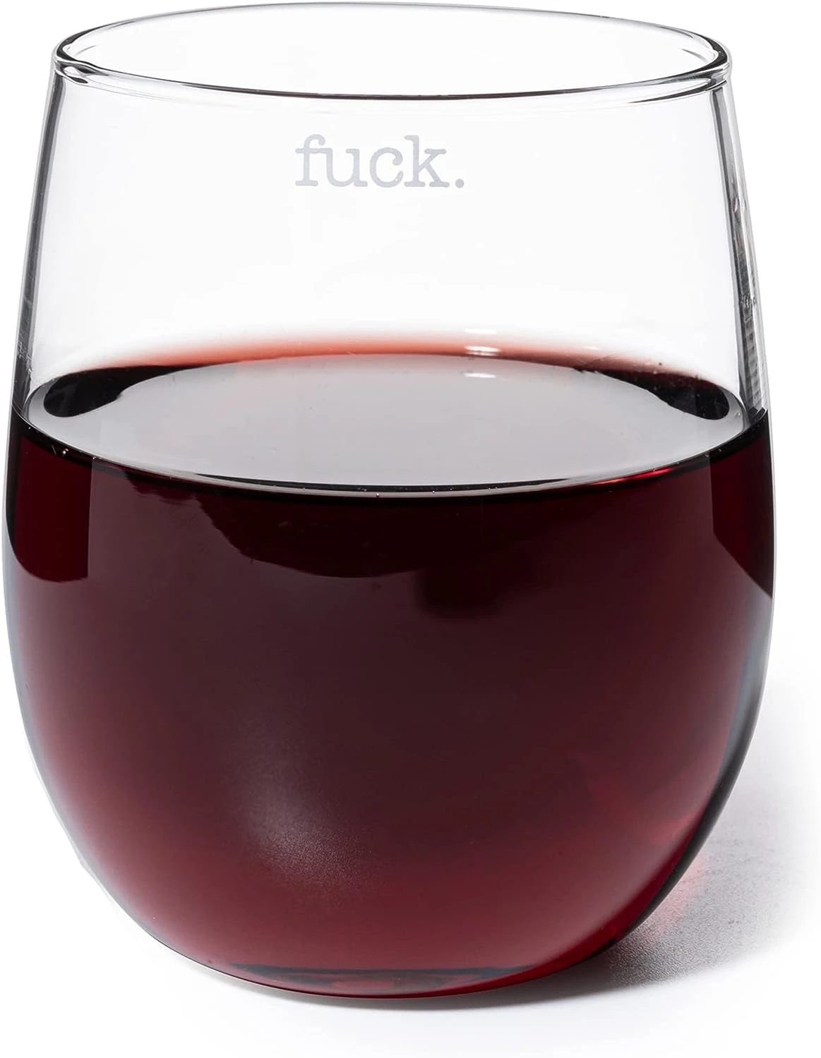 F*CK Wine Glass Single Set, Large 11 Oz Glasses, Fuck Fucking Glass Unique Italian Style Tall Stemless For White & Red Wine, Water, Novelty Tumbler, Gifts, Comedy Beautiful Glassware (Stemless) 5 F*CK Wine Glass Single Set, Large 11 Oz Glasses, Fuck Fucking Glass Unique Italian Style Tall Stemless For White & Red Wine, Water, Novelty Tumbler, Gifts, Comedy Beautiful Glassware (Stemless) - Image 5