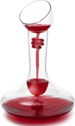 Wine Tower Decanting & Aerator Set By The Wine Savant - 2 Aerating Parts - Upper And Lower Aerators Piece - Wine & Whiskey Decanter Set, Carafe, Proven To Enhance & Improves Flavor & Aromas 10 Wine Tower Decanting & Aerator Set By The Wine Savant - 2 Aerating Parts - Upper And Lower Aerators Piece - Wine & Whiskey Decanter Set, Carafe, Proven To Enhance & Improves Flavor & Aromas -Refined Spirits Store 611ozOkNNdL. AC SL1500