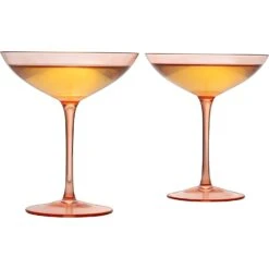 The Wine Savant Champagne Coupes 12oz Colorful Champagne Glasses, Prosecco, Mimosa Glasses Set, Cocktail Glass Set, Bar Glassware Luster Glasses (2, Orange) 12 The Wine Savant Champagne Coupes 12oz Colorful Champagne Glasses, Prosecco, Mimosa Glasses Set, Cocktail Glass Set, Bar Glassware Luster Glasses (2, Orange) -Refined Spirits Store 615yGLtGH5L. AC SL1500
