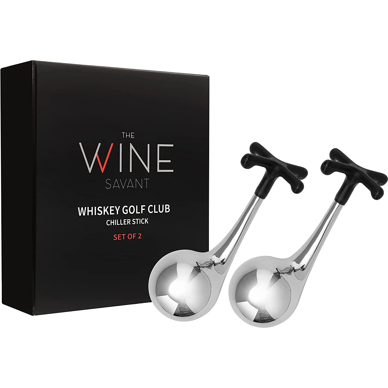 Golf Stick Shaped Stainless Steel Whiskey Stones, Whiskey Rocks, Great For Entertaining Guests, 2 Stones Rocks Cubes For Whiskey, Bourbon Vodka, Scotch, Metal Chillers Golf Gifts For Dad 1 Golf Stick Shaped Stainless Steel Whiskey Stones, Whiskey Rocks, Great For Entertaining Guests, 2 Stones Rocks Cubes For Whiskey, Bourbon Vodka, Scotch, Metal Chillers Golf Gifts For Dad