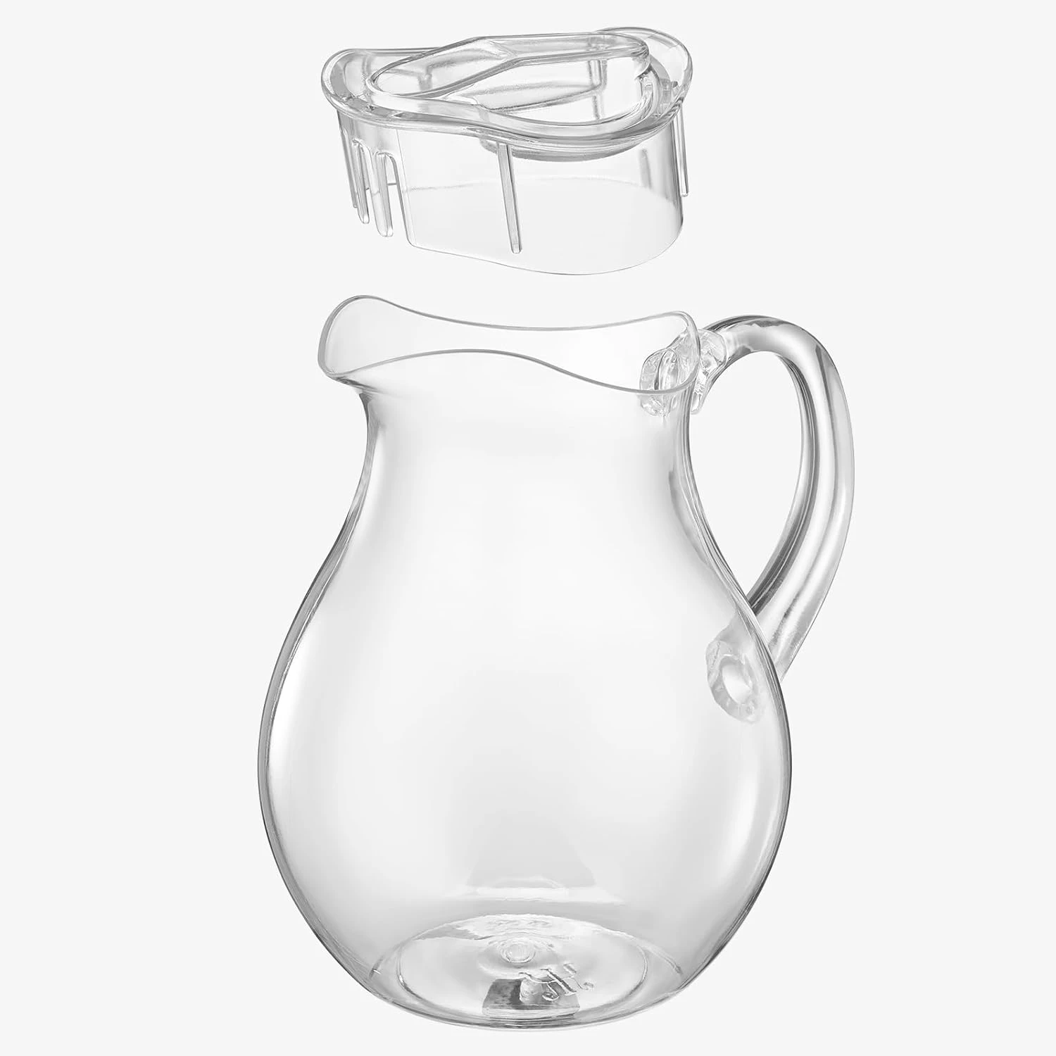 Unbreakable Acrylic Beverage Pitcher With Lid (72 Oz) 2 Unbreakable Acrylic Beverage Pitcher With Lid (72 Oz) - Image 2
