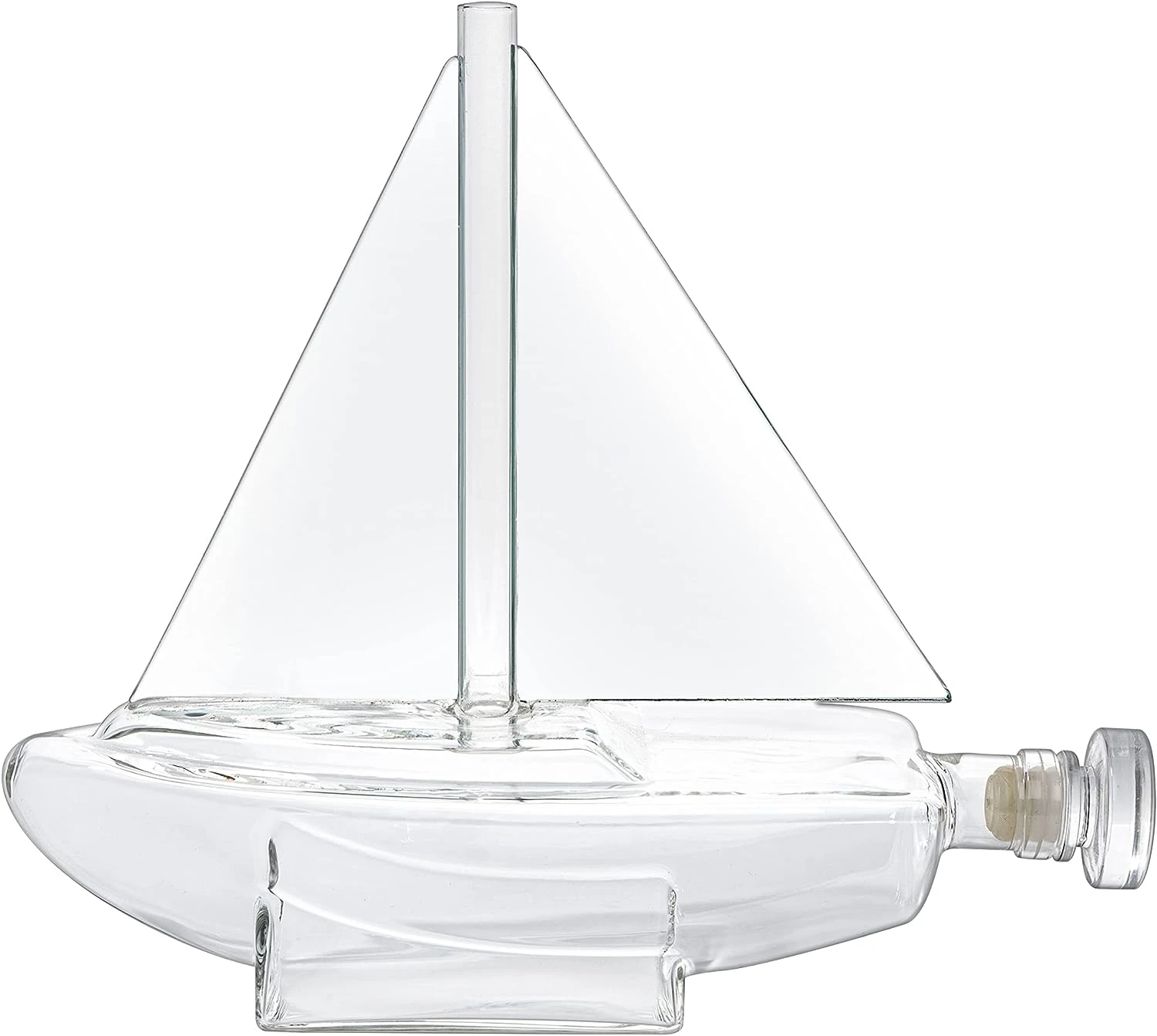 Sailboat Whiskey & Wine Decanter Ship - The Wine Savant Ship Decanter Set 750ml - Drink Dispenser For Wine, Whiskey, Ship In A Bottle Decanters Bar Set, Liquor Scotch Bourbon, Boating Mariner Gifts 3 Sailboat Whiskey & Wine Decanter Ship - The Wine Savant Ship Decanter Set 750ml - Drink Dispenser For Wine, Whiskey, Ship In A Bottle Decanters Bar Set, Liquor Scotch Bourbon, Boating Mariner Gifts - Image 3