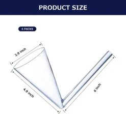 Champagne Shooter - Chug Flutes Guzzler Glasses Unique Gifts For Bachelorette Party Favors & White Elephant Gifts, Drinking Games - Bubbly Champagnes Prosecco & More Bong Style, Reusable Acrylic 6pk 15 Champagne Shooter - Chug Flutes Guzzler Glasses Unique Gifts For Bachelorette Party Favors & White Elephant Gifts, Drinking Games - Bubbly Champagnes Prosecco & More Bong Style, Reusable Acrylic 6pk -Refined Spirits Store 61Jkb 3nNSL. AC SL1500 f2c36332 82df 46cc bf3b 043ca77fefbd