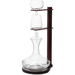 Wine Tower Decanting & Aerator Set By The Wine Savant - Unique Wine Decanter - 3 Aerating Parts - Upper, Middle & Lower Aerators - Whisky & Wines Carafe, Proven To Enhance & Improves Flavor & Aromas -Refined Spirits Store 61U G0ICB7L. AC SL1500