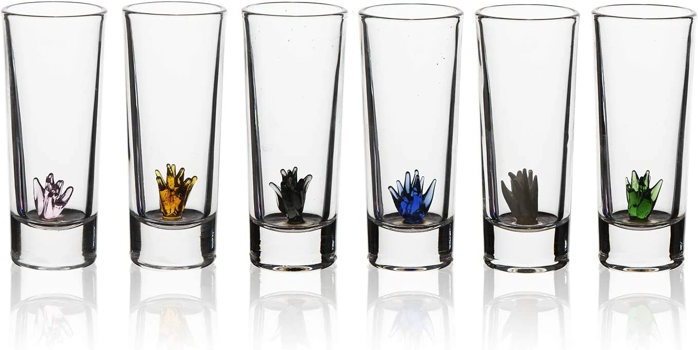 (AUSTRALIA ONLY) Tequila Decanter Set With Agave Decanter And 6 Agave Shot Glasses 7 (AUSTRALIA ONLY) Tequila Decanter Set With Agave Decanter And 6 Agave Shot Glasses - Image 7