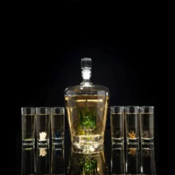 (AUSTRALIA ONLY) Tequila Decanter Set With Agave Decanter And 6 Agave Shot Glasses 12 (AUSTRALIA ONLY) Tequila Decanter Set With Agave Decanter And 6 Agave Shot Glasses -Refined Spirits Store 61ZlhUieqaL. AC SL1100