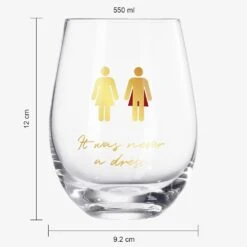 It Was Never A Dress, It Was Always A Cape Wine Glass - Women Empowering Feminist Mug -Refined Spirits Store 61tdZnqlBRL. AC SL1500