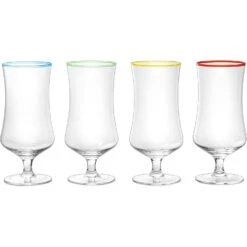 Set Of 4 Pina Colada Hurricane Glasses 14oz By The Wine Savant - Cocktail Glasses Set, Pina Colada Glasses, Cocktail Glasses, Martini Glasses, Perfect For Pina Colada's, Refreshing Cocktails, Juice 9 Set Of 4 Pina Colada Hurricane Glasses 14oz By The Wine Savant - Cocktail Glasses Set, Pina Colada Glasses, Cocktail Glasses, Martini Glasses, Perfect For Pina Colada's, Refreshing Cocktails, Juice -Refined Spirits Store 61ykDpihDiL. AC SL1500