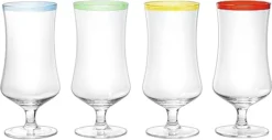 Hurricane Glasses, Large 17oz Pina Colada, Set Of 4 Tropical Cocktail Tall Stemmed Crystal Glassware, Poco Grande Cups, Tulip Shaped For Bar Drinks, Daiquiri, Juice, Bloody Mary, Mai Tai, Cocktails 11 Hurricane Glasses, Large 17oz Pina Colada, Set Of 4 Tropical Cocktail Tall Stemmed Crystal Glassware, Poco Grande Cups, Tulip Shaped For Bar Drinks, Daiquiri, Juice, Bloody Mary, Mai Tai, Cocktails -Refined Spirits Store 61zPOQMkVaL. AC SX522