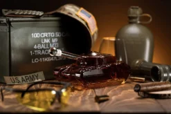Tank Whiskey Decanter By The Wine Savant - Army Gifts For Men - Glass Tank Gift - Bourbon And Scotch Decanter - Military Veteran Gifts - 1000ml -Refined Spirits Store 71BLwSUGiFL. AC SL1500
