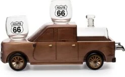 Pickup Truck Wine & Whiskey Decanter -500 Ml & Two 12 Oz Route 66 Glasses The Wine Savant - Alaska Gifts, Dad Driver Trucker Gifts, Truck, Truck Decor, Gifts For Car Enthusiasts -Refined Spirits Store 71Ck1jX8QRL. AC SL1500