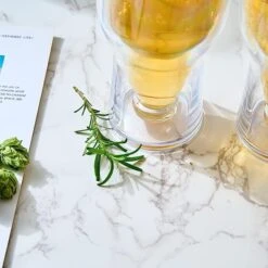 Unbreakable Insulated Beer Glasses - Set Of 2 - 17 Oz Capacity Reusable Pilsner Glasses Shatterproof Tritan Glass, Upside Down Bottle Design, Pub Mug, Freezable Glass For Beer Lovers Indoor & Outdoor -Refined Spirits Store 71JPAnER7HL. AC SX679