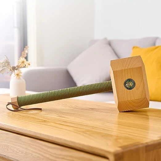 Army Wooden Thor Mjolnir Hammer Home Decor - Decorative Novelty Office, Wall, Home Statue, Gift For America United States Military, Army, US Army, Service Branch Wall Art, Nautical Sea Patriotic Gift 2 Army Wooden Thor Mjolnir Hammer Home Decor - Decorative Novelty Office, Wall, Home Statue, Gift For America United States Military, Army, US Army, Service Branch Wall Art, Nautical Sea Patriotic Gift - Image 2