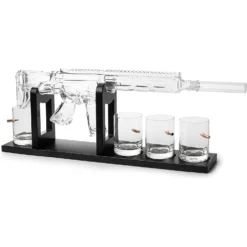 (CANADA ONLY) AR15 Whiskey Gun Decanter Set 1000 Ml & 4 12oz Bullet Glasses 11 (CANADA ONLY) AR15 Whiskey Gun Decanter Set 1000 Ml & 4 12oz Bullet Glasses -Refined Spirits Store 71h3Zs hcnL. AC SL1500 c358f5af 17ea 40b2 8227 03763ca6f2d9