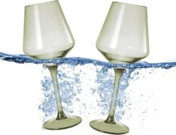Floating Wine Glasses For Pool - Set Of 2-15 OZ Shatterproof Poolside Wine Glasses, Tritan Plastic Reusable, Beach Outdoor Cocktail, Wine, Champagne, Water Glassware Spring Summer (Muted Green) -Refined Spirits Store 71uUyvOL3hL. AC SL1500 057dbb6e 2a4f 4a1e 80d0 b2f52ade2455
