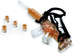 AR15 Whiskey Decanter And Glass Set - Drinking Party Accessory - Holster Attachment, Silencer Stopper - 22oz & 4 1oz Shot Glasses - Drinking Party Accessory, TIK Tok Gun Decanter - Fun Gifts For Men 12 AR15 Whiskey Decanter And Glass Set - Drinking Party Accessory - Holster Attachment, Silencer Stopper - 22oz & 4 1oz Shot Glasses - Drinking Party Accessory, TIK Tok Gun Decanter - Fun Gifts For Men -Refined Spirits Store 71xP0 gu1bL. AC SL1500