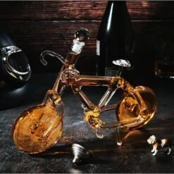 Bicycle Wine & Whiskey Decanter 200ml By The Wine Savant - Bike Decanter For Bourbon And Scotch, Biker Gifts, Cyclist Gifts, Gifts For Bike Enthusiasts, Whiskey Gifts For Dad… 8 Bicycle Wine & Whiskey Decanter 200ml By The Wine Savant - Bike Decanter For Bourbon And Scotch, Biker Gifts, Cyclist Gifts, Gifts For Bike Enthusiasts, Whiskey Gifts For Dad… -Refined Spirits Store 81A1YusE0ML. AC SL1500
