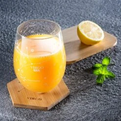 Set Of 2 Zodiac Sign Wine Glasses With 2 Wooden Coasters By The Wine Savant - Astrology Drinking Glass Set With Etched Constellation Tumblers For Juice, Water Home Bar Horoscope Gifts 18oz (Virgo) -Refined Spirits Store 81BbKmiB4 L. AC SL1500