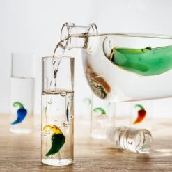 Tequila Decanter Set With Pepper Decanter And 6 Jalapeño Shot Glasses Set, Perfect For Holiday Gifts For Tequila Lovers, 25 Ounce Bottle, 3 Ounce Shot Glasses Cinco De Mayo, Reposado Gift (Pepper) -Refined Spirits Store 81C6zOv z8L. AC SL1500