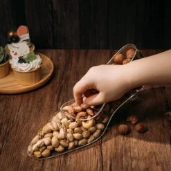 The Wine Savant Large Glass Stiletto Jewlery Holder, Ring Holder, Organizer For Jewelry, Heel Dish, Trinket Tray Necklace And Earring Holder, Jewelry Dish, Gift For Mom, Wife, Girlfriend 13x5.5 -Refined Spirits Store 81LV hTZdzL. AC SL1500