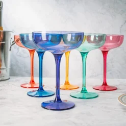 European Style Margarita & Martini Crystal Acrylic Glasses Tritan Drinkware Unbreakable Colored 6 Set - Shatterproof BPA-free Plastic , Reusable, Large 15oz , Indoor & Outdoor, Multiuse Or Disposable 8 European Style Margarita & Martini Crystal Acrylic Glasses Tritan Drinkware Unbreakable Colored 6 Set - Shatterproof BPA-free Plastic , Reusable, Large 15oz , Indoor & Outdoor, Multiuse Or Disposable -Refined Spirits Store 81Wp3r btDL. AC SL1500