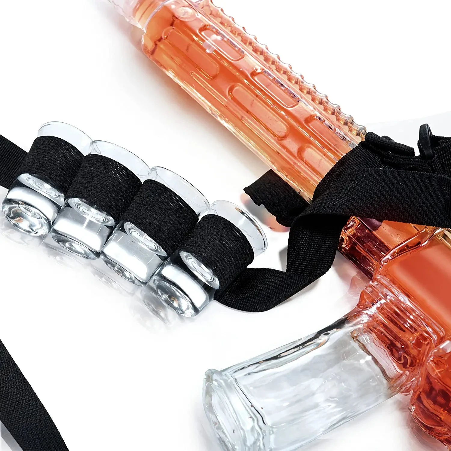 AR15 Whiskey Decanter And Glass Set - Drinking Party Accessory - Holster Attachment, Silencer Stopper - 22oz & 4 1oz Shot Glasses - Drinking Party Accessory, TIK Tok Gun Decanter - Fun Gifts For Men 6 AR15 Whiskey Decanter And Glass Set - Drinking Party Accessory - Holster Attachment, Silencer Stopper - 22oz & 4 1oz Shot Glasses - Drinking Party Accessory, TIK Tok Gun Decanter - Fun Gifts For Men - Image 6