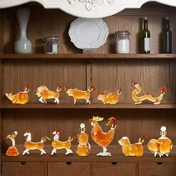 12 Chinese Zodiac Wine & Whiskey Decanter Set | Set Of 12 Miniature Hand Blown Decanters | New Year Table Decoration, Constellation Glassware, Personalized Animal Red Wine Carafe Gift 150 ML -Refined Spirits Store 81xuUmxuLEL. AC SX522