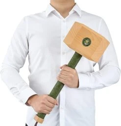Army Wooden Thor Mjolnir Hammer Home Decor - Decorative Novelty Office, Wall, Home Statue, Gift For America United States Military, Army, US Army, Service Branch Wall Art, Nautical Sea Patriotic Gift 6 Army Wooden Thor Mjolnir Hammer Home Decor - Decorative Novelty Office, Wall, Home Statue, Gift For America United States Military, Army, US Army, Service Branch Wall Art, Nautical Sea Patriotic Gift -Refined Spirits Store 81xw4zauNkL. AC SX522