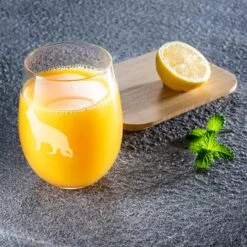 Set Of 2 Dog Stemless German Shepherd Wine Glasses By The Wine Savant - Puppy & Doggy Lover For Him And Her Dogs Silhouette - Glass Gifts Etched Tumblers For Anniversary, Wedding, Home Bar Gifts -Refined Spirits Store 9178KeAjmfL. AC SL1500