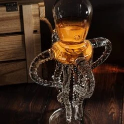Tall Octopus Whiskey And Wine Decanter 500ml 16.5" H By The Wine Savant - Extraordinary Detail, Kraken Sea, Nautical Gifts, Sea Lover Gifts! -Refined Spirits Store 91TfwHCzHaL. AC SL1500 545e6679 21e7 4750 9c56 9e2454092306