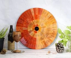 Wine Wheel Handcrafted Wood - For Both Amateurs And Connoisseurs, A Guide To On Tasting, Identifies Primary, Secondary & Tertiary Flavors, As Well As Colors - Use As Is, Decor Or Cheeseboard (Matte) -Refined Spirits Store 91y3V003jpL. AC SX679
