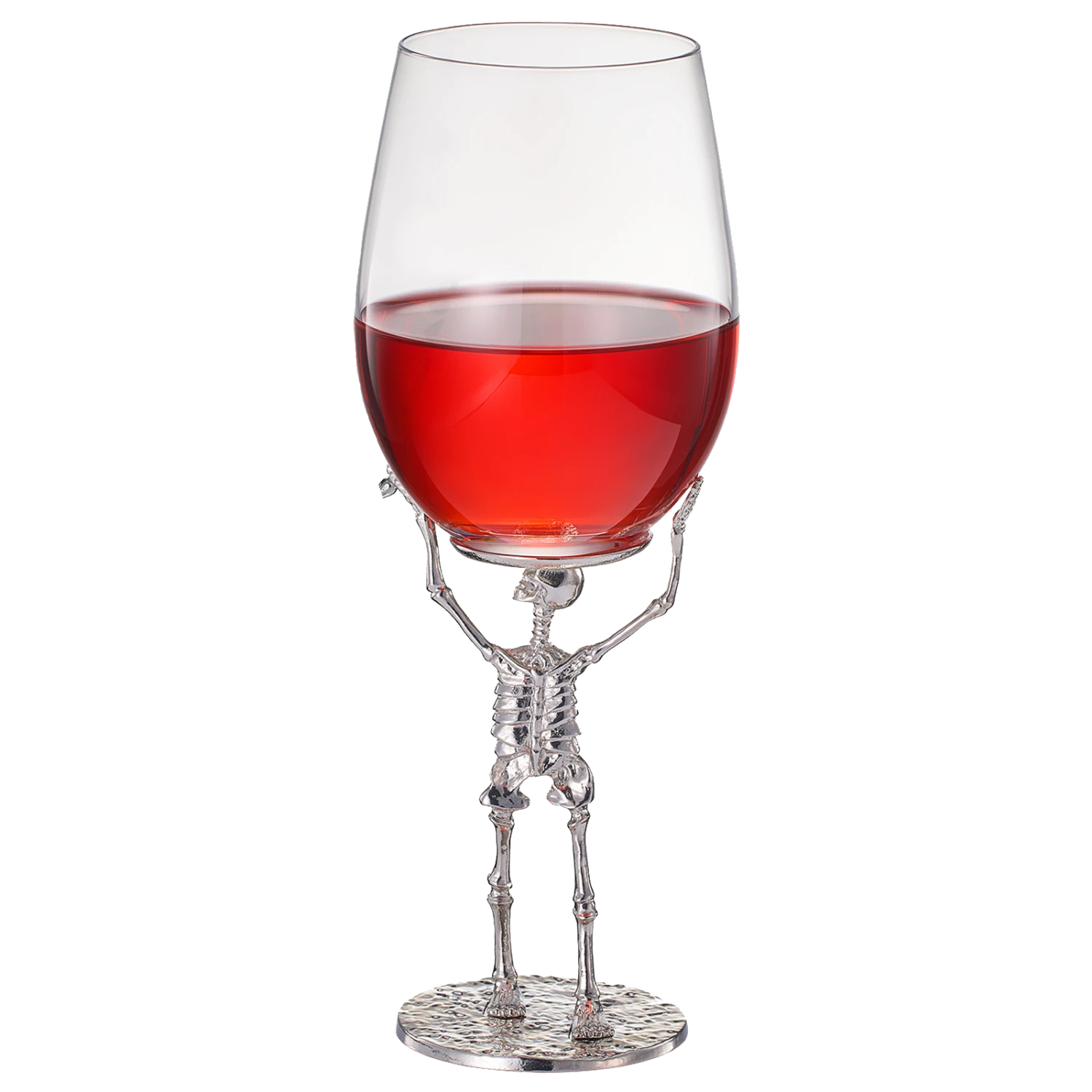 Stemmed Skeleton Wine Glass | SINGLE | 19oz Halloween Skeleton Glasses 10" H, Goth Gifts, Skeleton Gifts, Skeleton Decor, Spooky Wine Gift Set, Perfect For Halloween Themed Parties 1 Stemmed Skeleton Wine Glass | SINGLE | 19oz Halloween Skeleton Glasses 10" H, Goth Gifts, Skeleton Gifts, Skeleton Decor, Spooky Wine Gift Set, Perfect For Halloween Themed Parties