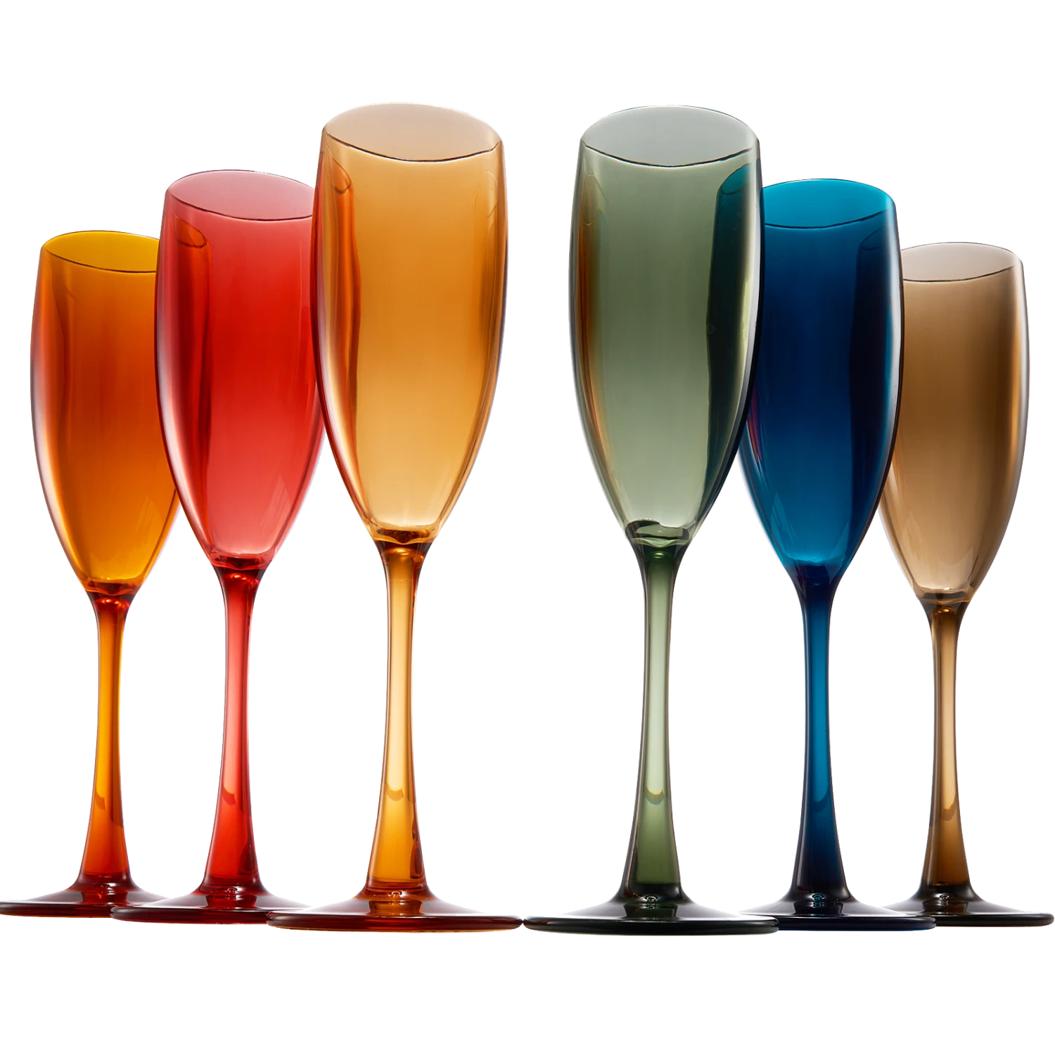 Unbreakable Pastel Color Acrylic Champagne Flutes Glasses | Set Of 6 | European Style Toasting Cups 100% Tritan Drinkware, 5 Oz Dishwasher Safe BPA-free Plastic, Perfect For Wedding, Poolside Outdoors 1 Unbreakable Pastel Color Acrylic Champagne Flutes Glasses | Set Of 6 | European Style Toasting Cups 100% Tritan Drinkware, 5 Oz Dishwasher Safe BPA-free Plastic, Perfect For Wedding, Poolside Outdoors