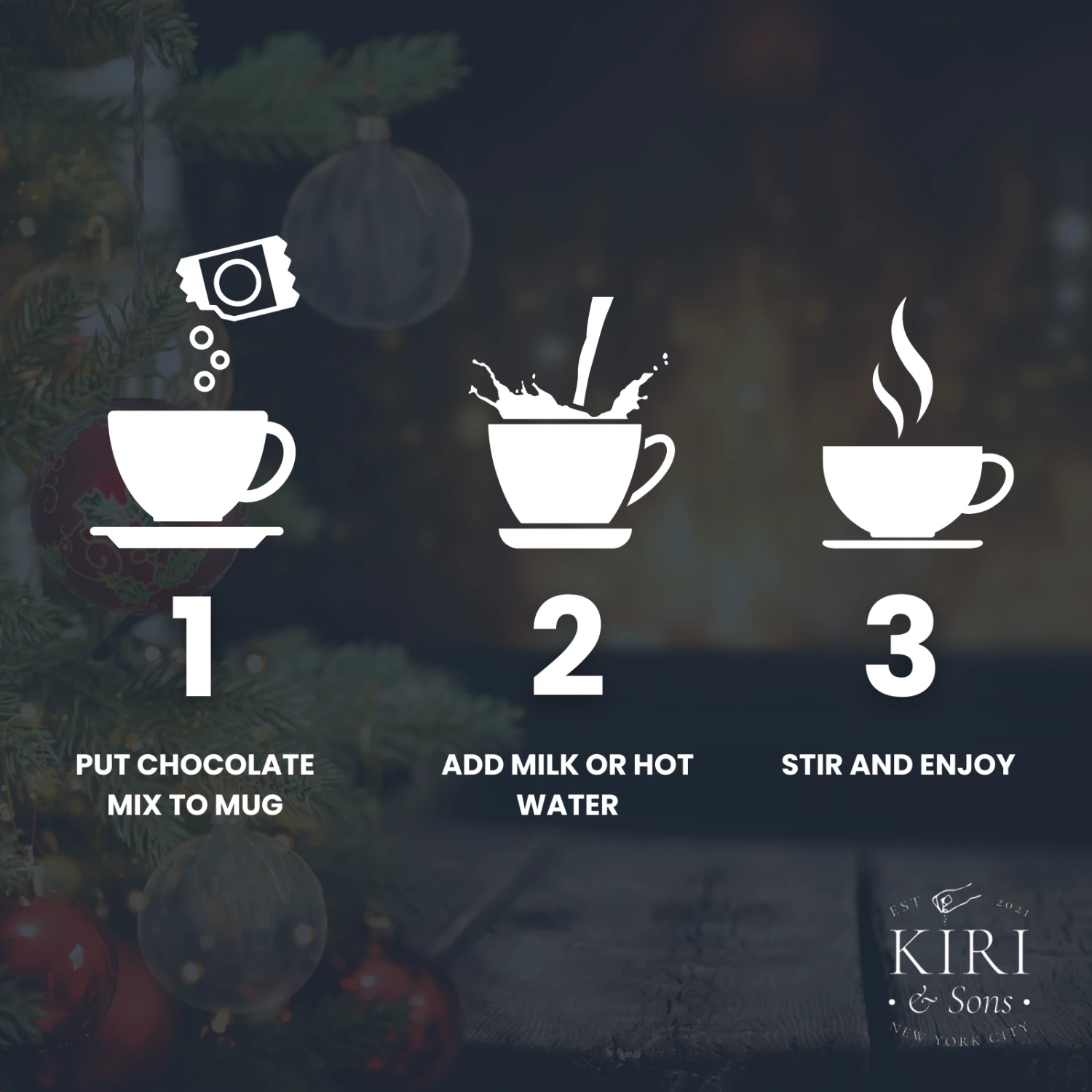 Gourmet Hot Cocoa Gift Set Cup Hot Chocolates - Set Of 9 Flavors - Salted Caramel, French Vanilla, Caramel, Gingerbread, Mint, Amaretto & More - Holiday Christmas Gifts For Her, Him, Kids 5 Gourmet Hot Cocoa Gift Set Cup Hot Chocolates - Set Of 9 Flavors - Salted Caramel, French Vanilla, Caramel, Gingerbread, Mint, Amaretto & More - Holiday Christmas Gifts For Her, Him, Kids - Image 5