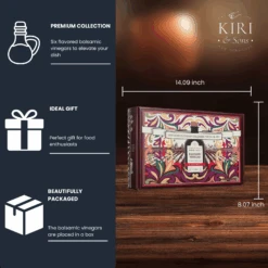 Balsamic Vinegar Gourmet Gift Set Of 6 - Premium Made In Italy, Natural Flavors Include Garlic, Chili, Fig, Basil, Lemon & Classic, Italian Crafted Glaze For Cooking 11 Balsamic Vinegar Gourmet Gift Set Of 6 - Premium Made In Italy, Natural Flavors Include Garlic, Chili, Fig, Basil, Lemon & Classic, Italian Crafted Glaze For Cooking -Refined Spirits Store B0D73XV76F 3