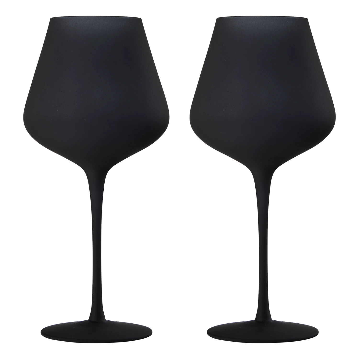 Matte Black Crystal Wine Glass - Set Of 2 - Gift For Her, Him, Friend - Large 20 Oz Glasses, Unique Italian Style Tall Drinkware - For Red & White, Colored Glassware - Gothic, Wedding, Halloween 1 Matte Black Crystal Wine Glass - Set Of 2 - Gift For Her, Him, Friend - Large 20 Oz Glasses, Unique Italian Style Tall Drinkware - For Red & White, Colored Glassware - Gothic, Wedding, Halloween