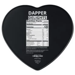 Valentines Day Gift Scotch Whiskey Caramels - Heart Tin - Him & Her, Premium Salted Caramel, Valentine Chocolate Candy Dapper Delights Gourmet Collection, Love Basket For Men, Boyfriend, Husband, Dad -Refined Spirits Store CaramelTinHeart2 4