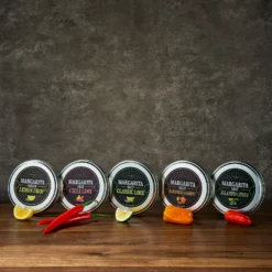 5-Pack Premium Margarita & Cocktail Flavored Salt Rimmer, Variety Set 3.5oz - Chili Lime, Lemon Drop Sugar, Lime, Habanero & Honey, Jalapeno Citrus - No Silicon Dioxide, Easy Screw-On Lid 15 5-Pack Premium Margarita & Cocktail Flavored Salt Rimmer, Variety Set 3.5oz - Chili Lime, Lemon Drop Sugar, Lime, Habanero & Honey, Jalapeno Citrus - No Silicon Dioxide, Easy Screw-On Lid -Refined Spirits Store CocktailSaltRimSetof55 4